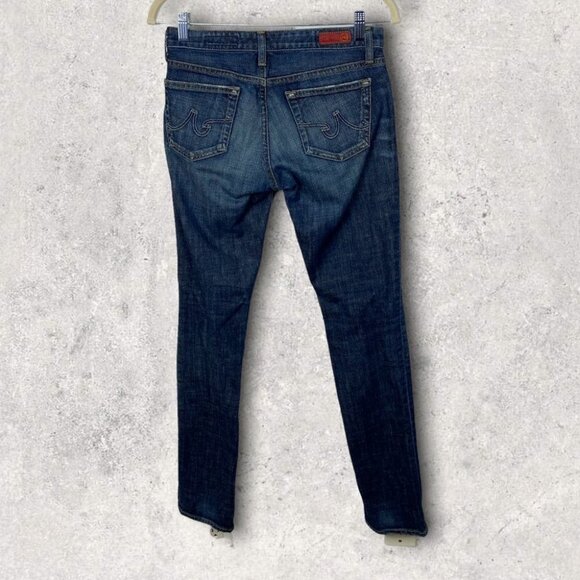 Adriano Goldschmied Premiere Skinny Straight Jeans Medium‎ Blue Size 26 Regular - Picture 3 of 12